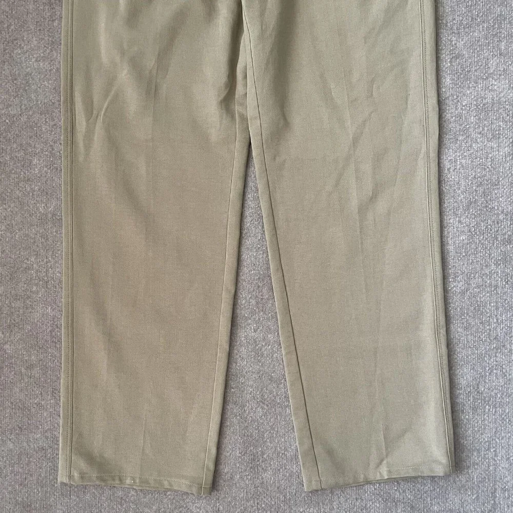 Tommy Bahama Pants Mens 34x34 Beige Khaki Lyocell Cotton Casual ACTUAL 34x31
